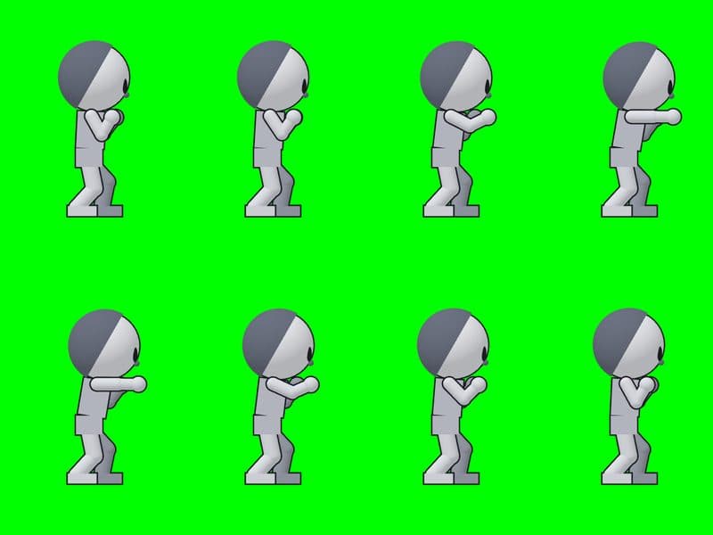 แม่แบบแบบที่ 1: หุ่น 3 มิติสีเทา